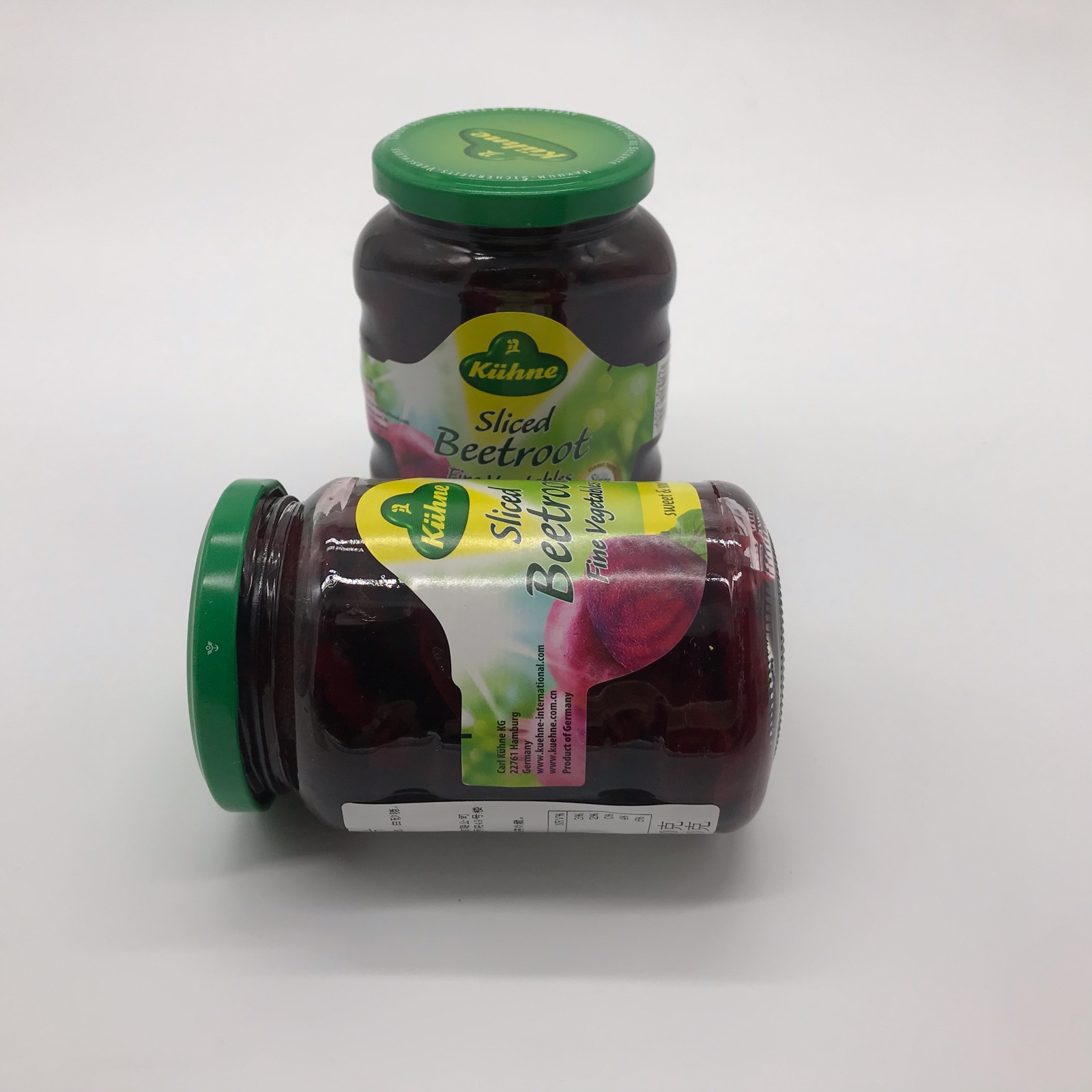 Beetroot  330g德国原装进口红甜菜根切片西餐蔬菜沙拉罐头原料 - 图2