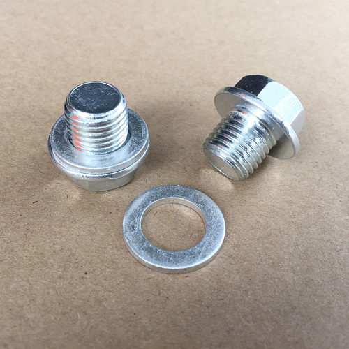 适用于瑞纳朗动IX35伊兰特I30起亚K2 K3悦动油底壳放油螺丝塞垫片 - 图2