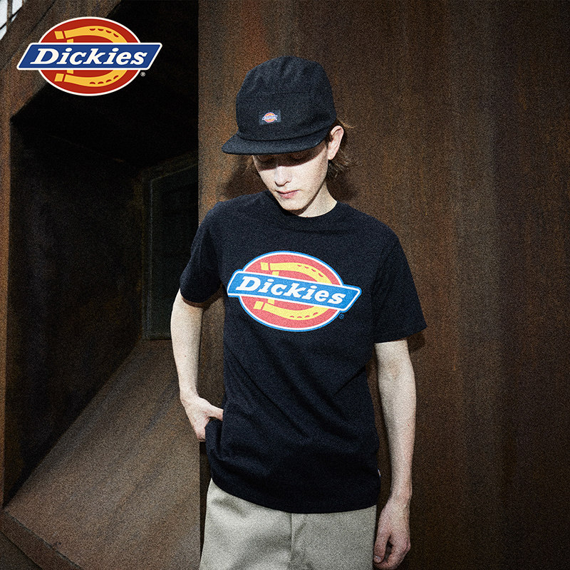 Dickies经典三色马蹄铁短袖