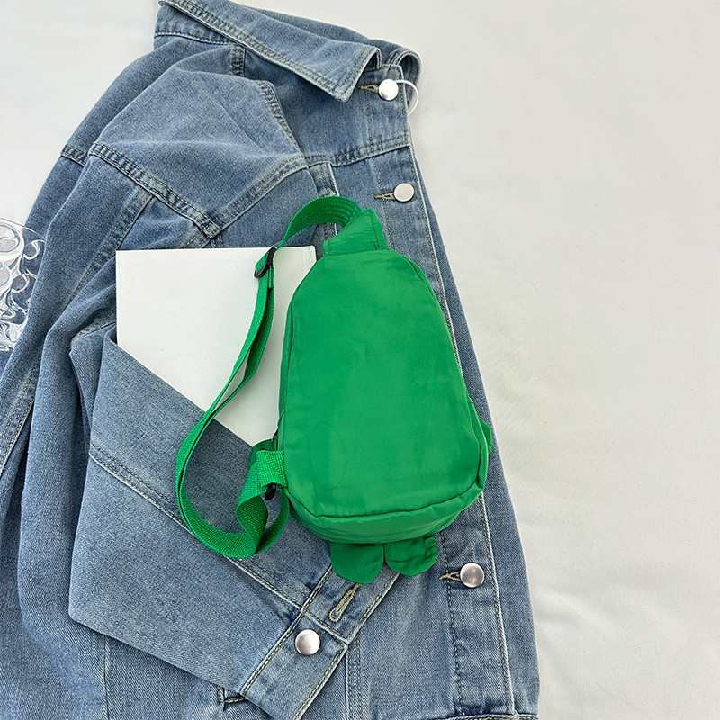 新款卡通可爱零食包小恐龙胸包尼龙布儿童时尚迷你男童女童腰包包,淘宝优惠券,粉丝福利购,淘宝优惠卷