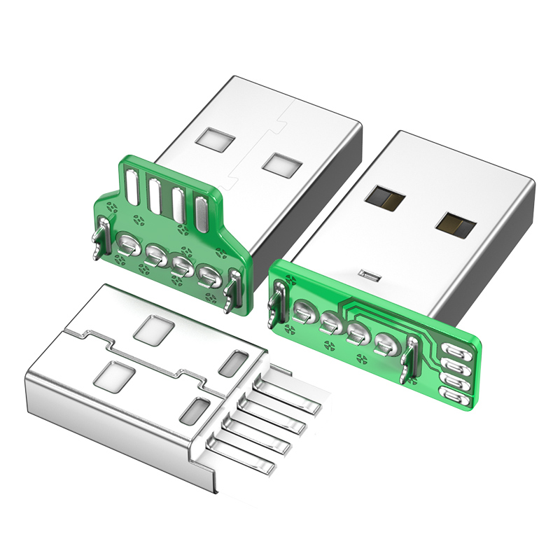 浮太usb2.0转接头上下左右直头DIY定制L型弯头90度安卓mincro usb接口type-c公母车载记录仪Mini USB数据供电 - 图0