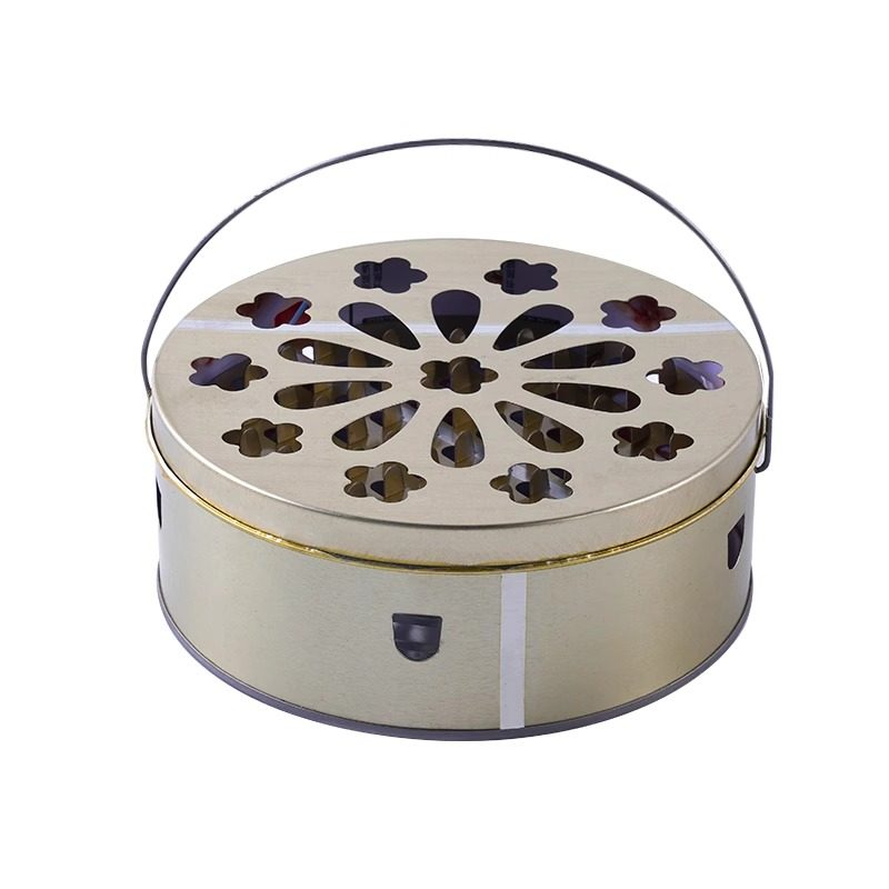 蚊香盘托盘家用带盖接灰盘支架防火防烫创意香炉户外不锈钢蚊香盒,淘宝优惠券,粉丝福利购,淘宝优惠卷