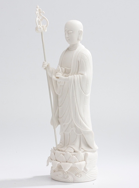 地藏王菩萨镇宅供奉娑婆三圣摆件