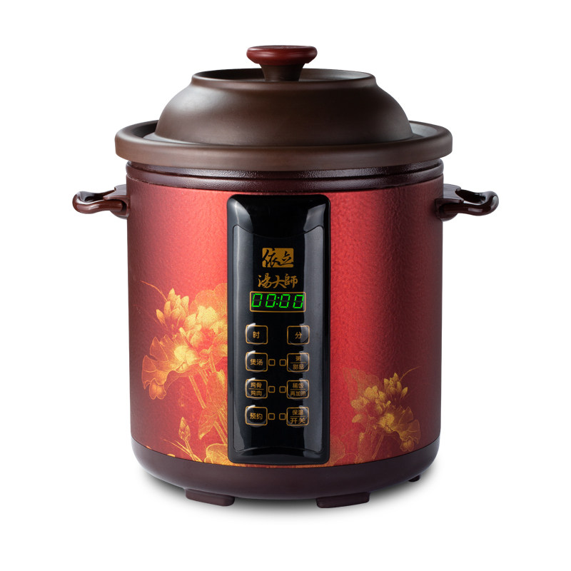 依立tby7紫砂锅家用预约煮粥煲汤锅 依立电炖/煮粥锅/文火炉