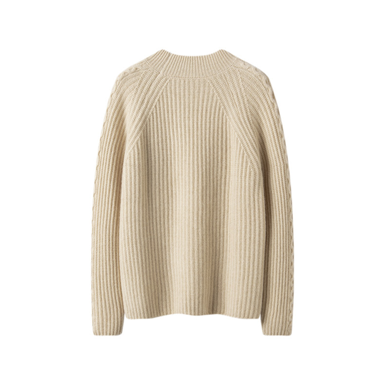 真的好惊艳！加厚羊绒衫女100纯山羊绒半高领宽松纯羊绒毛衣,淘宝优惠券,粉丝福利购,淘宝优惠卷