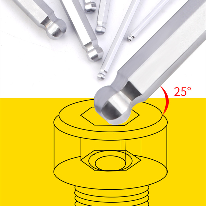 波斯双色T型梅花六角扳手花型内六角T10T15T20T25T27T30T40T45T50-图2