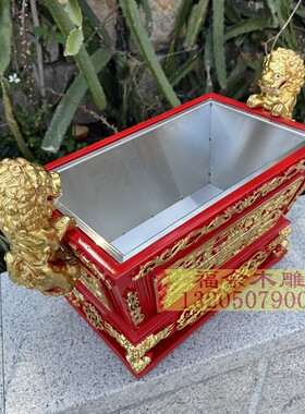 马槽炉双狮炉供奉香炉