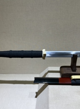 龙泉龙影刀剑武汉剑花纹钢未开刃