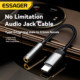 Cable auxiliar Essager Lightning tipo C a conector para auriculares de 3,5 mm
