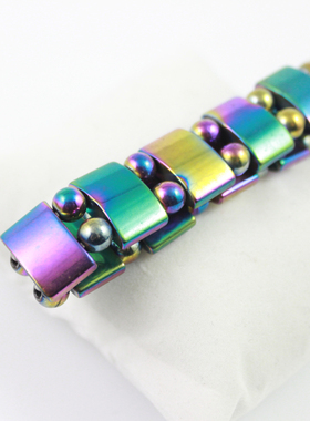 跨境出口镀彩无磁性黑