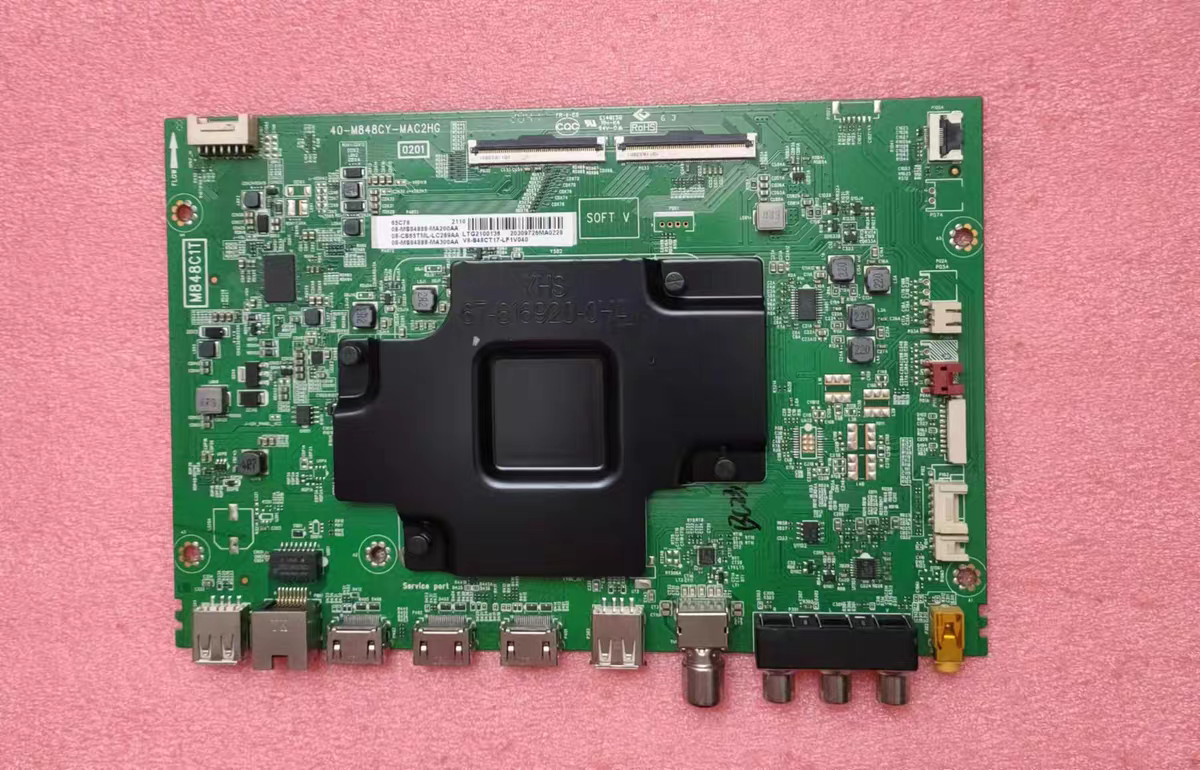 原装TCL 55Q10 55P9 65P9 65Q10 65C78主板 40-M848CY-MAC2HG配屏 - 图0