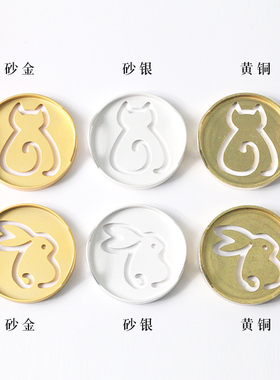司香尉古法双耳香篆黄铜檀香炉