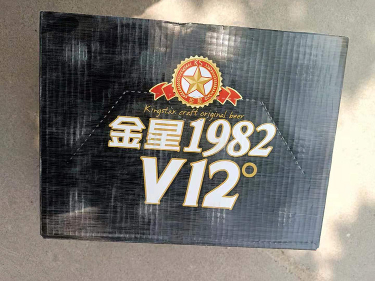 金星原浆1982v12度精酿啤酒500ml*12瓶/箱郑州三环内包邮 - 图1