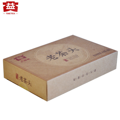 大益普洱茶2016年老茶头茶砖1601普洱熟茶砖280g熟普勐海茶厂砖茶 - 图2