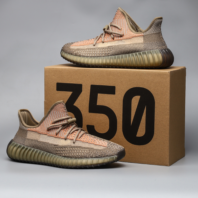 贾基椰子鞋350男鞋地球棕莆田2025年夏季新款休闲运动鞋女 - 图2