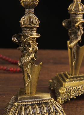 藏传密宗法器秽迹金刚杵双层