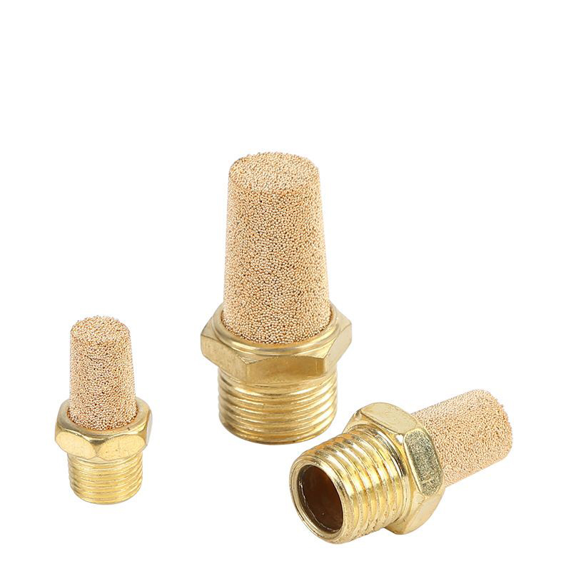 AKS电磁阀气动铜消声器平头/节流/长头消音器BSL-01/02/03/04/06,淘宝优惠券,粉丝福利购,淘宝优惠卷