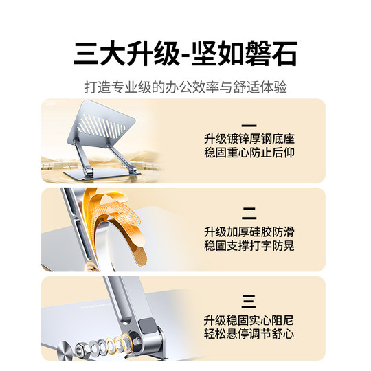 Rotating computer metal stand