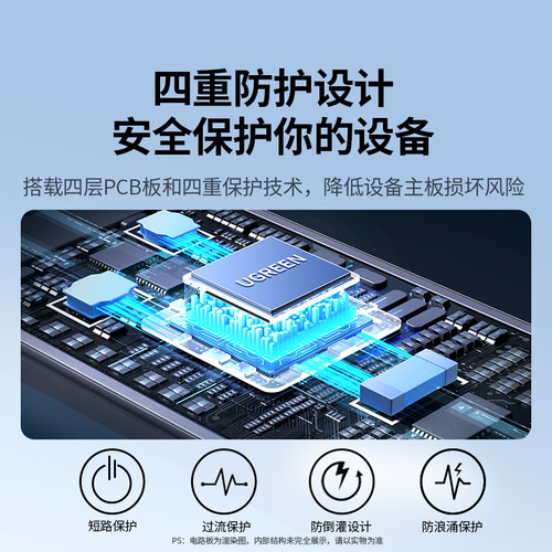 绿联typec转网口千兆手机有线连网线转接口宽带rj45网络外置网卡转换器适用MacBook笔记本电脑拓扩展坞苹果17 - 图3