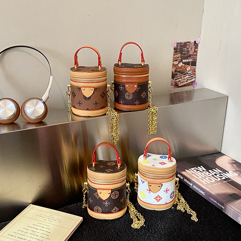 2026新款儿童包波士顿枕头包洋气女童印花单肩包斜挎包百搭手提包,淘宝优惠券,粉丝福利购,淘宝优惠卷