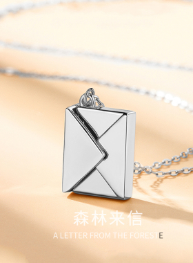 沐沐小众设计感钛钢锁骨链女