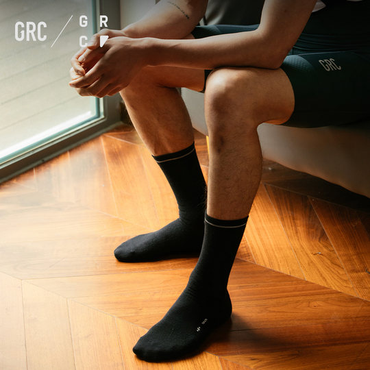 GRC桀骜无尽新款运动袜TECH压缩袜夏秋速干公路自行车骑行袜