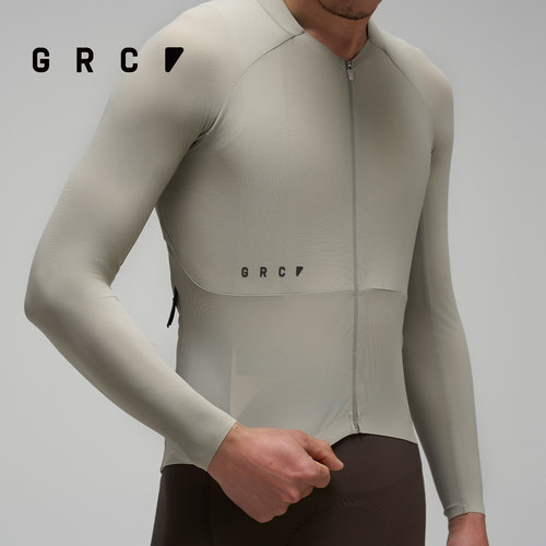 GRC桀骜无尽春夏骑行服BLACK LABEL黑标公路自行车骑行长袖男 - 图0