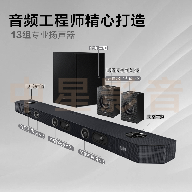 Samsung/三星 HW-Q700D无线环绕蓝牙杜比全景声回音壁电视音响 - 图1