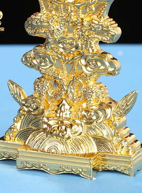 准提镜合金摆件家居用品藏传