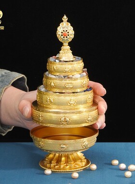 西藏式迷你曼扎盘曼达盘