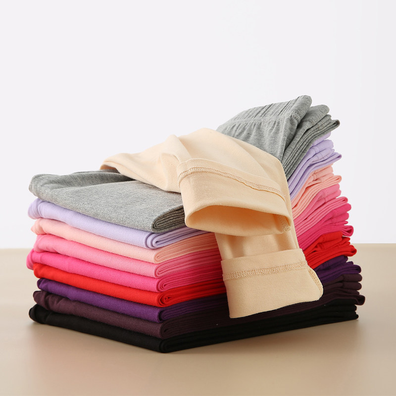 纯棉秋裤女士薄款打底裤内穿长裤秋冬保暖裤大码紧身裤薄款线裤,淘宝优惠券,粉丝福利购,淘宝优惠卷