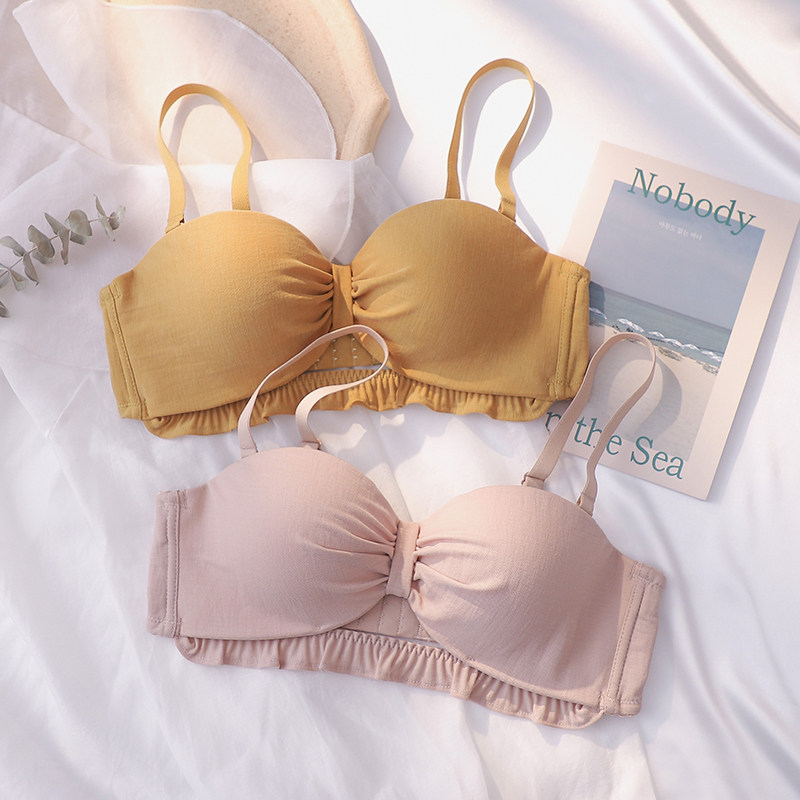 肩带女聚拢防滑无钢圈隐形夏裹胸 嫦香诗文胸