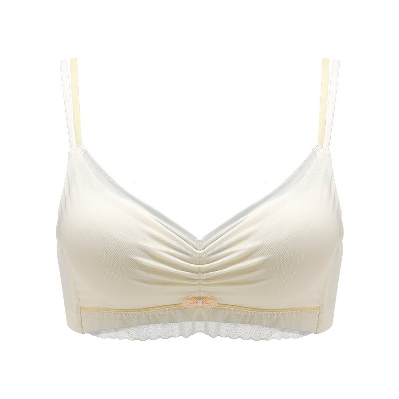 聚拢2021新款少女夏季无钢圈胸罩 嫦香诗文胸