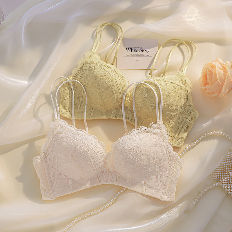 内衣女新款2021爆款小胸聚拢 嫦香诗文胸