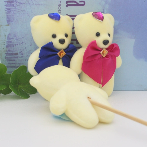 Мультяшная плюшевая кукла, игрушка, букет, с медвежатами