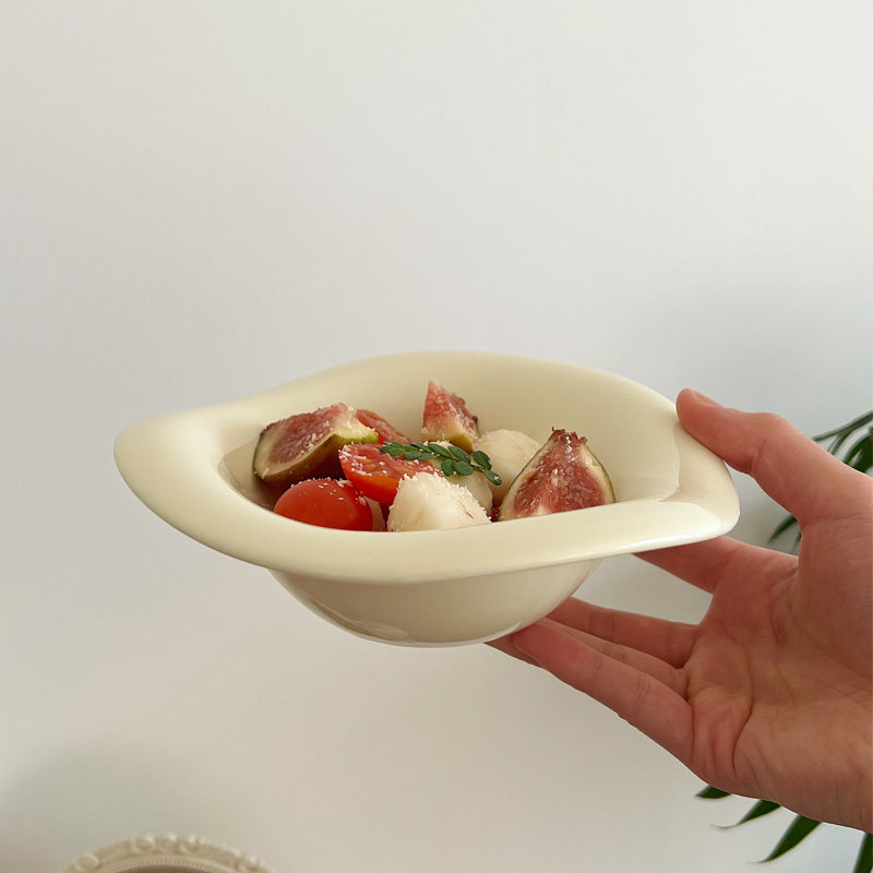 穆尼 ins风异形沙拉碗高颜值酸奶碗燕麦早餐碗甜品碗餐具饭碗陶瓷,淘宝优惠券,粉丝福利购,淘宝优惠卷