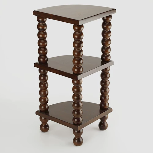 Американский стиль сплошной деревянный стол цветочный стой