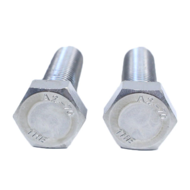 External hexagon screw bolt Dongming 304 stainless steel