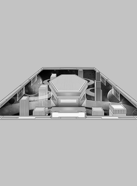 3d地画电脑原创手绘设计定制汽车新品发布会展会3D画设计高清制作