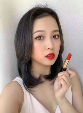 美颜秘笈植物哑光口红盛世红奶迪色持久不易沾杯不易掉色