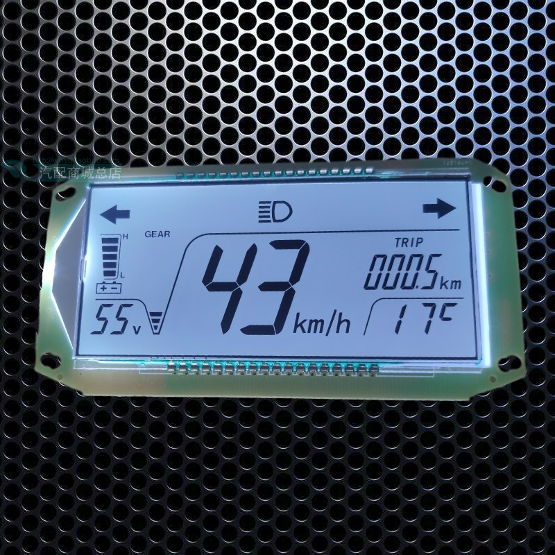 电动车液晶仪表瓶显示屏芯器48V6072v量速度里程压锂电铅酸一线通,淘宝优惠券,粉丝福利购,淘宝优惠卷