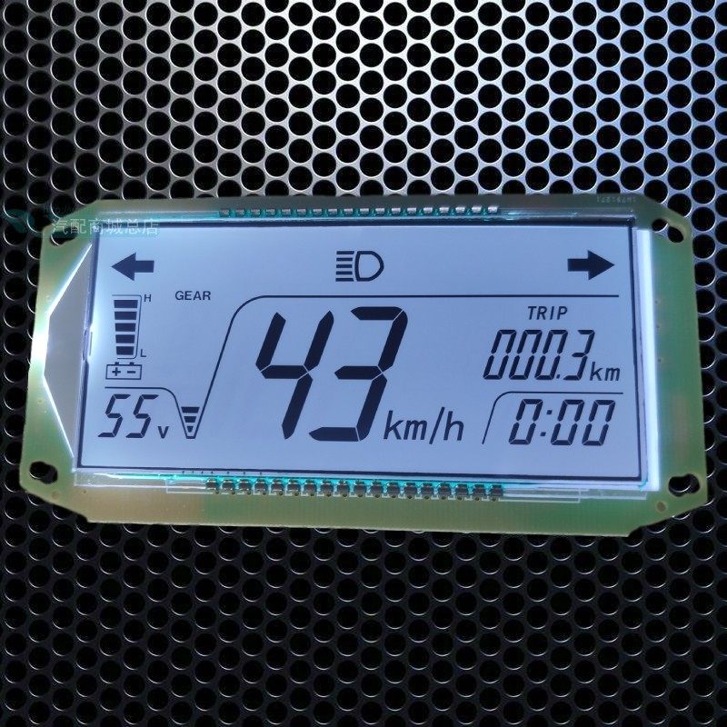 电动车液晶仪表瓶显示屏芯器48V6072v量速度里程压锂电铅酸一线通,淘宝优惠券,粉丝福利购,淘宝优惠卷