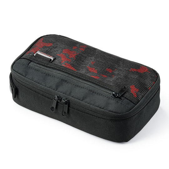 sanwa手提大容量数码配件装充电器的数据线耳机充电宝收纳包笔记本电源整理包东芝wd移动硬盘包便携随身小包