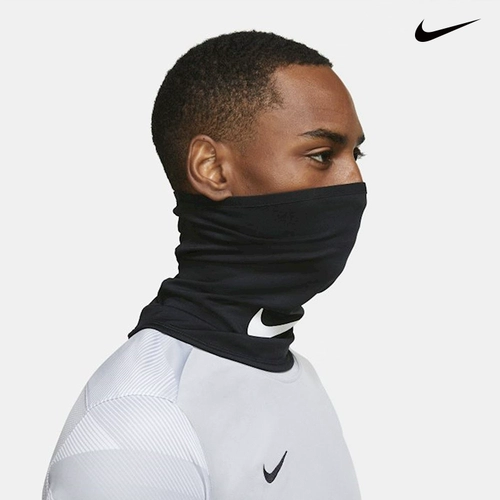 Nike, дорожная футбольная спортивная удерживающая тепло маска для тренировок, шарф-платок, шарф