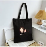 Шоппер, тканевый мешок, льняная сумка, милая сумка на одно плечо