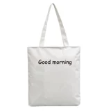 Свежий брендовый универсальный тканевый мешок, вместительный и большой шоппер, сумка на одно плечо