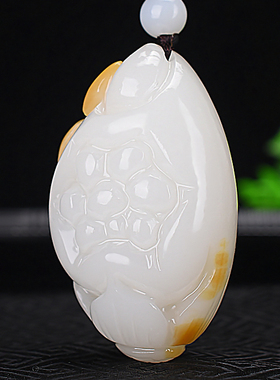 天然和田玉白玉籽料羊脂玉玉石