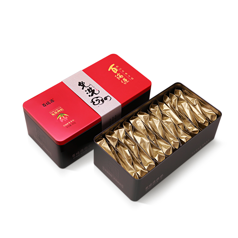 百瑞源旗舰店百瑞源富贵红枸杞子礼盒宁夏正宗特级优免洗构杞干中宁苟杞子男肾3