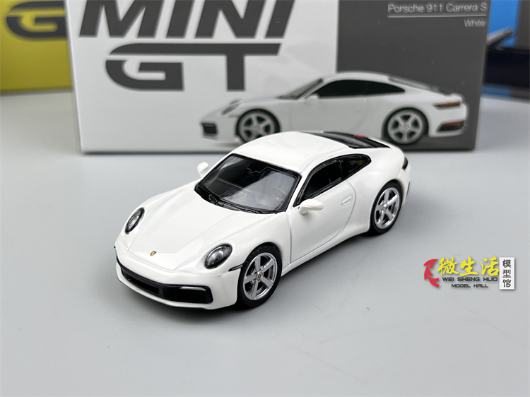 1:64 保时捷911 3 RUF R 卡雷拉4S 992 Taycan车模 - 图2