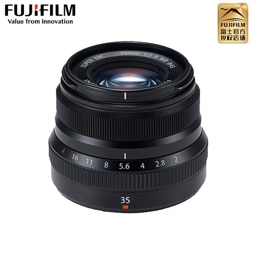 现货速发 富士XF35mmF2 R WR 35 2.0人像定焦镜头  xs10 xt4 xh2s - 图0